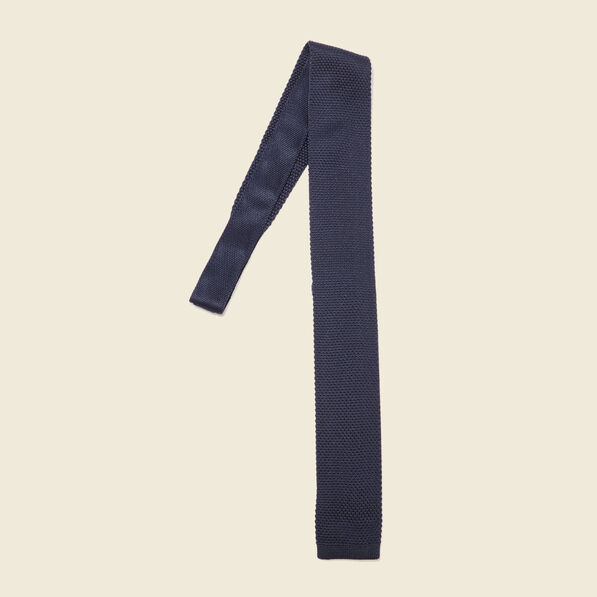 Cravate bleu marine homme