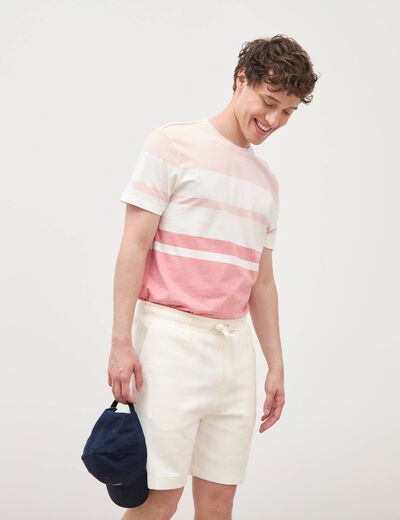 Short ecru homme