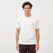 T-shirt en coton ecru homme