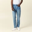 Jeans regular tapered denim dirty homme