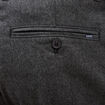 Pantalon chino avec ceinture gris fonc&eacute; homme