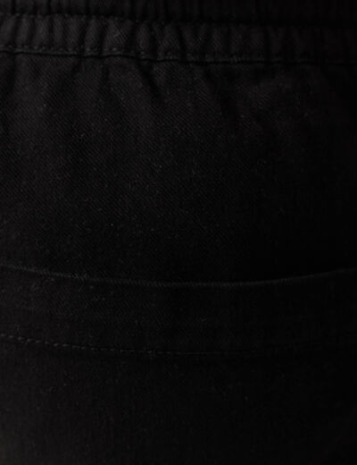 Pantalon chino noir homme