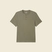 T-shirt manches courtes vert kaki homme