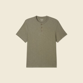 T-shirt manches courtes vert kaki homme