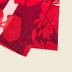 Foulard rose framboise femme