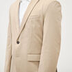 Veste blazer stretch beige homme