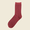 Chaussettes bordeaux femme
