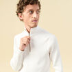 Pull col camionneur ecru homme