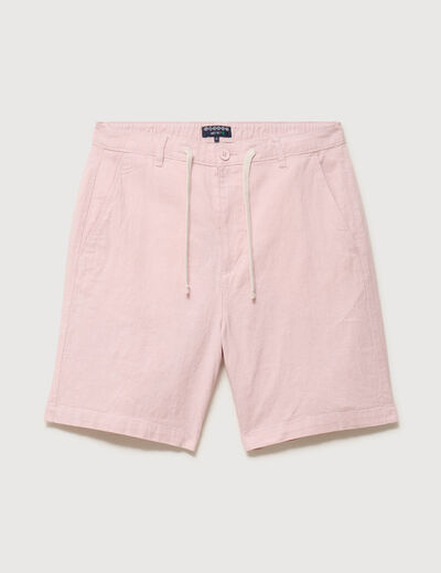 Bermuda rose pastel homme