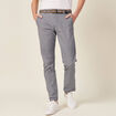Pantalon chino straight bleu homme