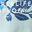 T-shirt manches courtes bleu gris homme