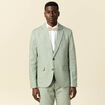 Veste blazer cintré vert olive homme