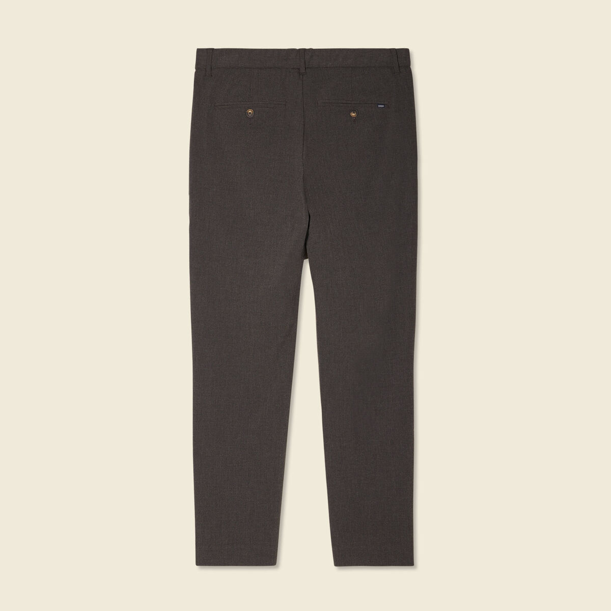 Pantalon chino jogger gris foncé homme