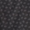 Chemise cintr&eacute;e en coton manches longues noir homme