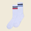 Lot de 2 paires de chaussettes blanc homme
