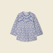 Blouse manches 3/4 blanc femme