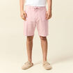 Bermuda chino rose pastel homme