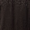 Veste blazer droite satin noir femme