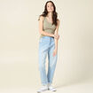 Débardeur femme uni col arrondi Instinct vert kaki femme