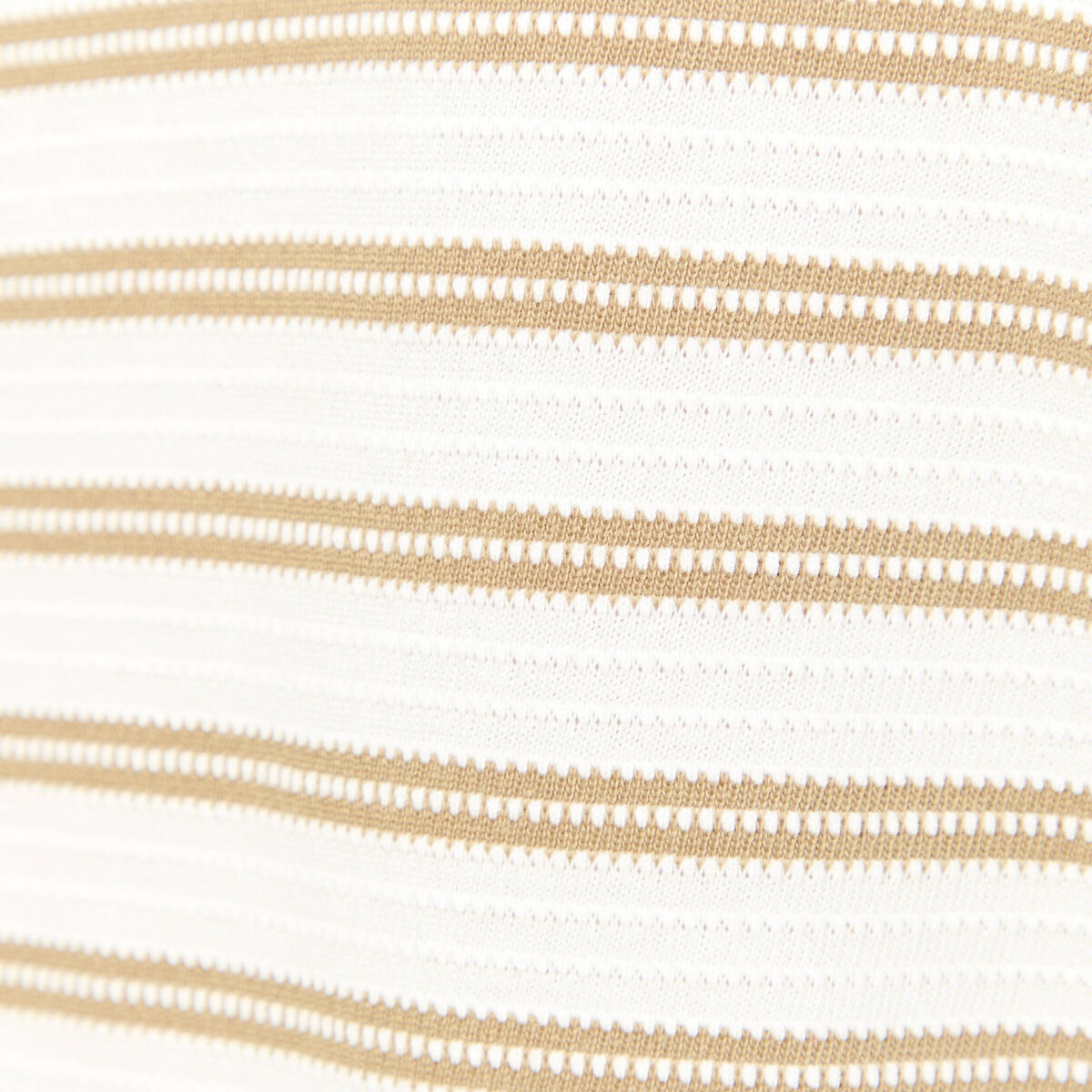 T-shirt ample en coton col rond beige fonce homme