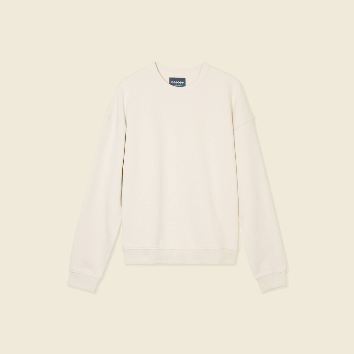 Sweat manches longues gris homme