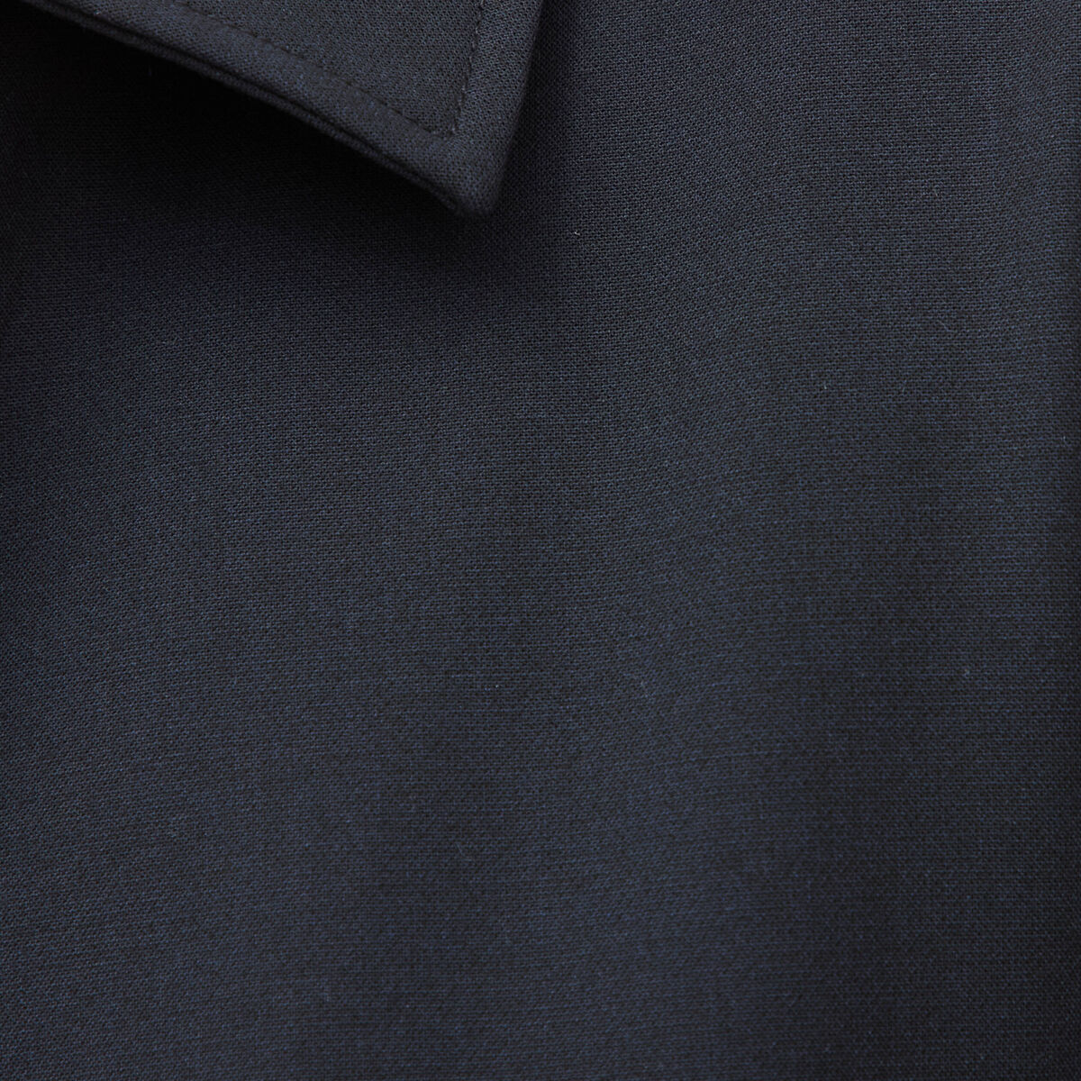 Blouson manches longues doubl&eacute; bleu marine homme