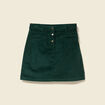 Jupe vert fonc&eacute; femme