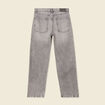 Jeans relax 5 poches denim gris homme