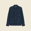 Chemise manches longues bleu marine homme