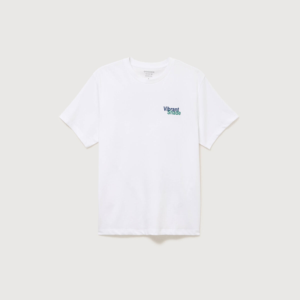 T-shirt en coton ecru homme