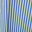 Jupe longue &eacute;vas&eacute;e en coton ray&eacute; bleu femme