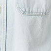 Surchemise en jean denim snow bleach homme