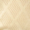 Pull ajour&eacute; droit court manches courtes jaune clair femme