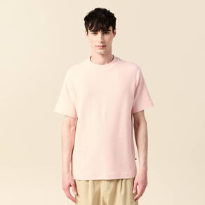T-shirt manches courtes rose clair homme