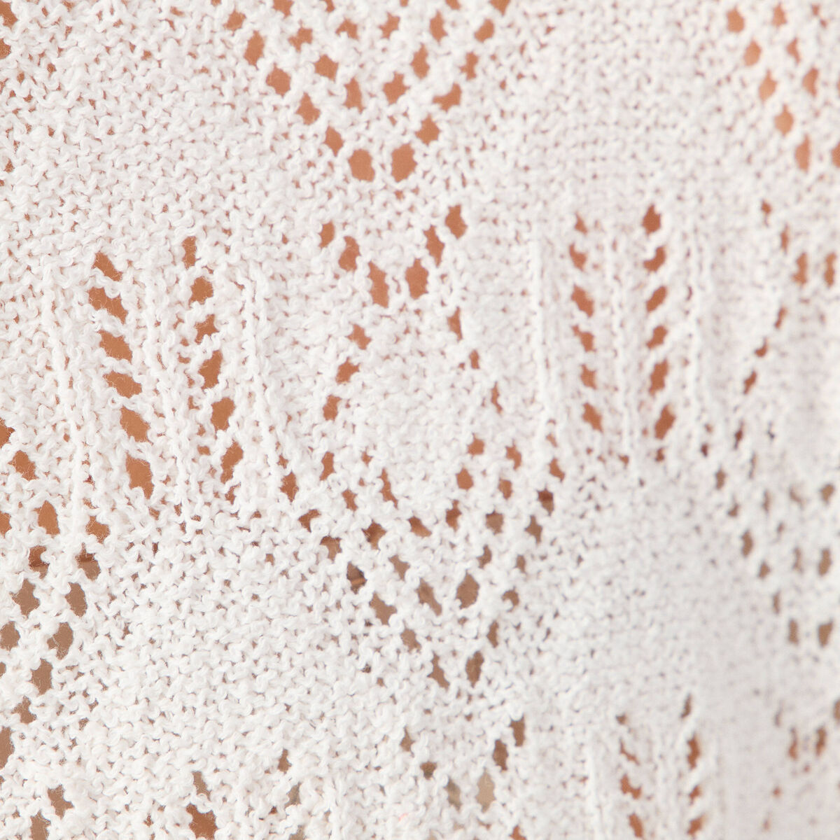 Pull éco-responsable ecru femme