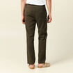 Pantalon chino vert kaki homme