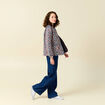 Veste éco-responsable bleu marine femme
