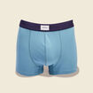 Lot 2 boxers bleu pétrole homme