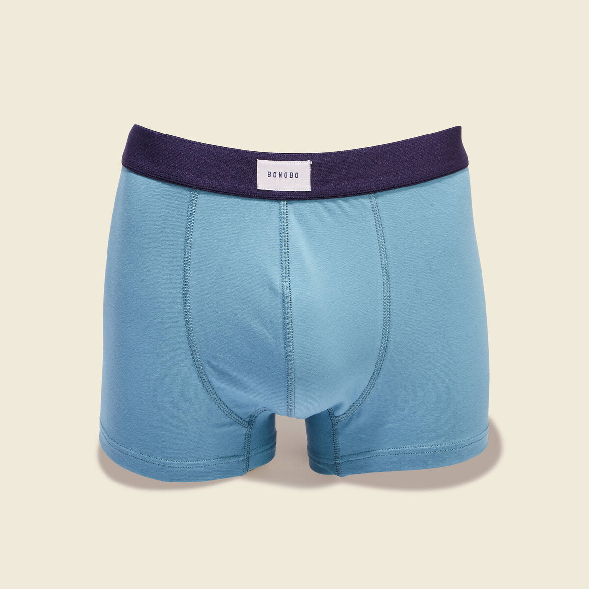 Lot 2 boxers bleu pétrole homme