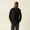 Doudoune courte sans manches noir homme