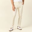 Pantalon chino longueur 32 sable homme