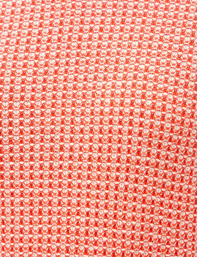 Pull droit court manches courtes orange fonc&eacute; femme
