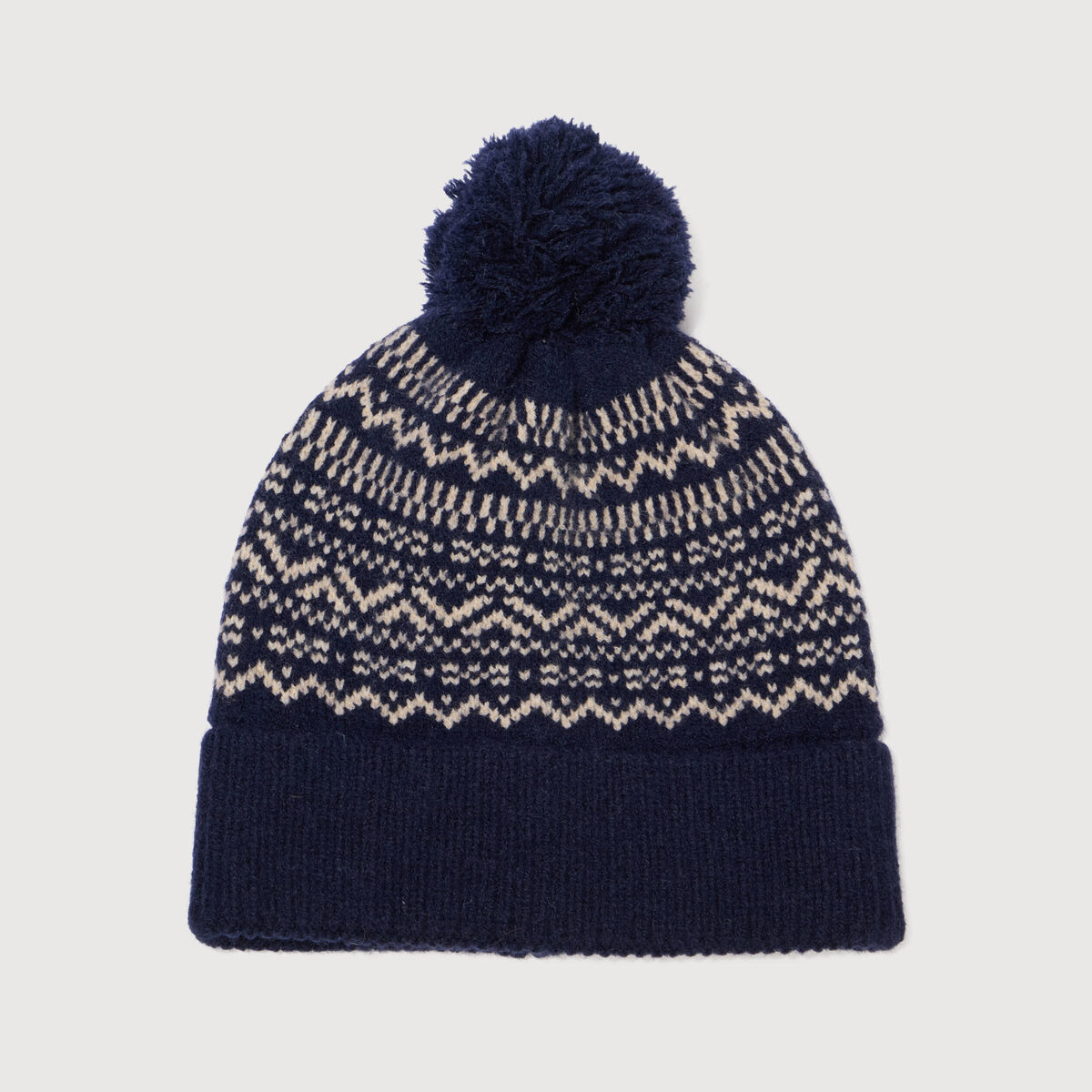 Bonnet bleu marine homme