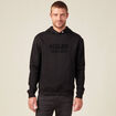 Sweat oversize à capuche noir homme