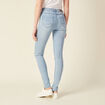 Jeans jegging denim bleach femme