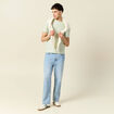 T-shirt manches courtes vert clair homme