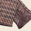 Gants en cuir marron femme