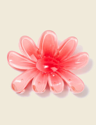 Pince &agrave; cheveux orange fonc&eacute; femme