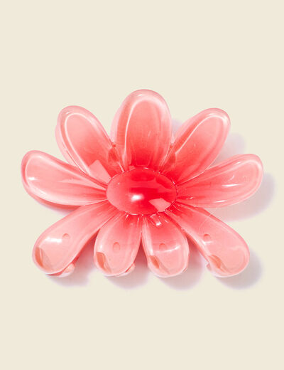 Pince &agrave; cheveux orange fonc&eacute; femme