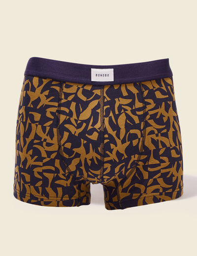Lot 2 boxers bleu marine homme